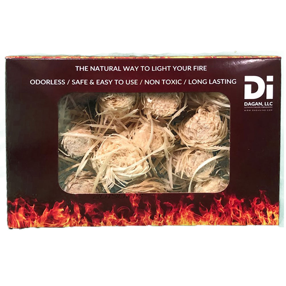 Dagan DG-FS-32 All Natural Firestarter, Wooden Wool and Paraffin