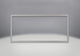 1-inch finishing trim frame, stainless steel, rectangular border