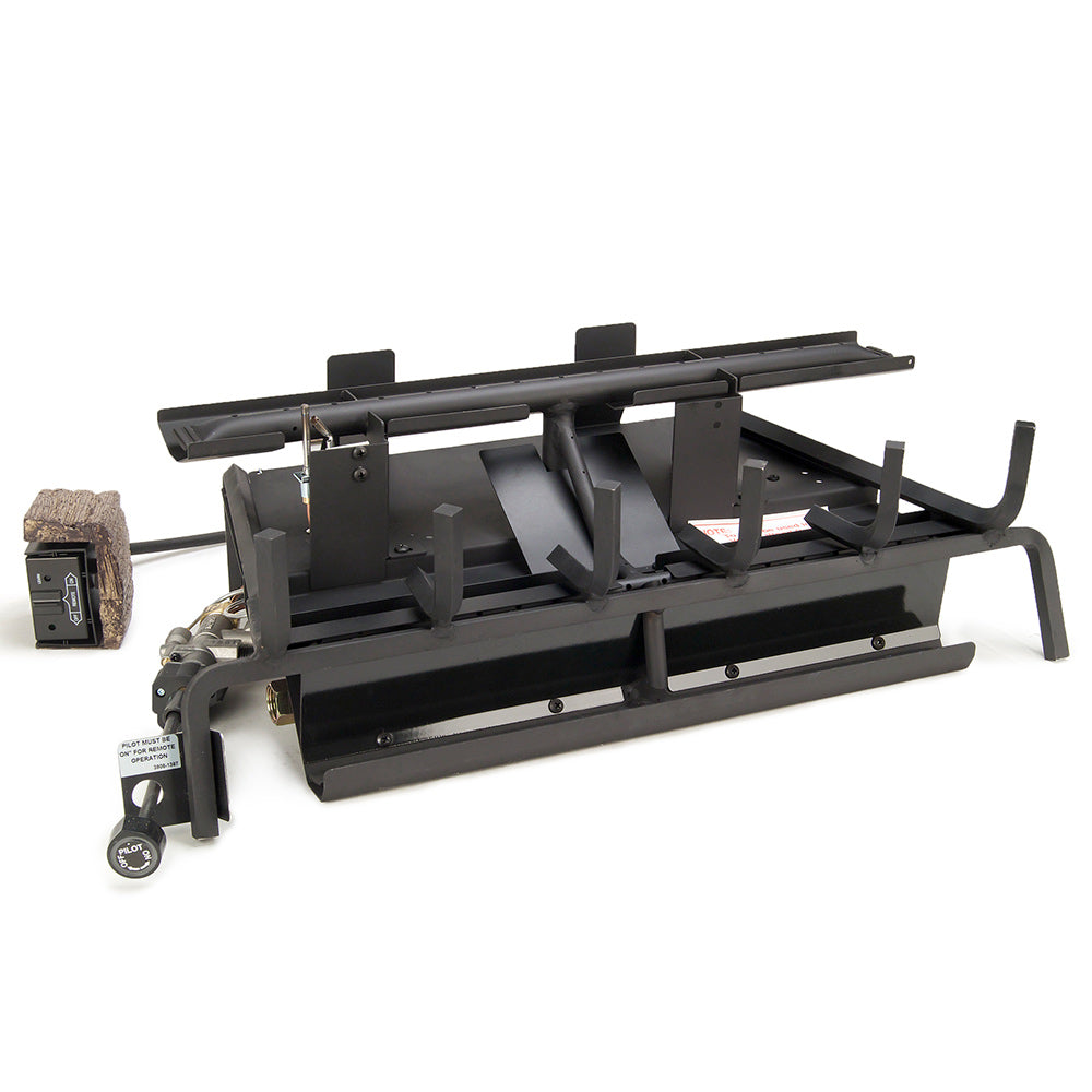 Real Fyre MCO Mountain Crest Oak Vented Gas Log Set, ANSI Certified