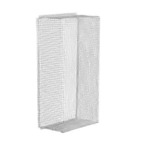 Napoleon heat guard, silver flexible vent heat shield, 4x7 in, rectangular foil panel