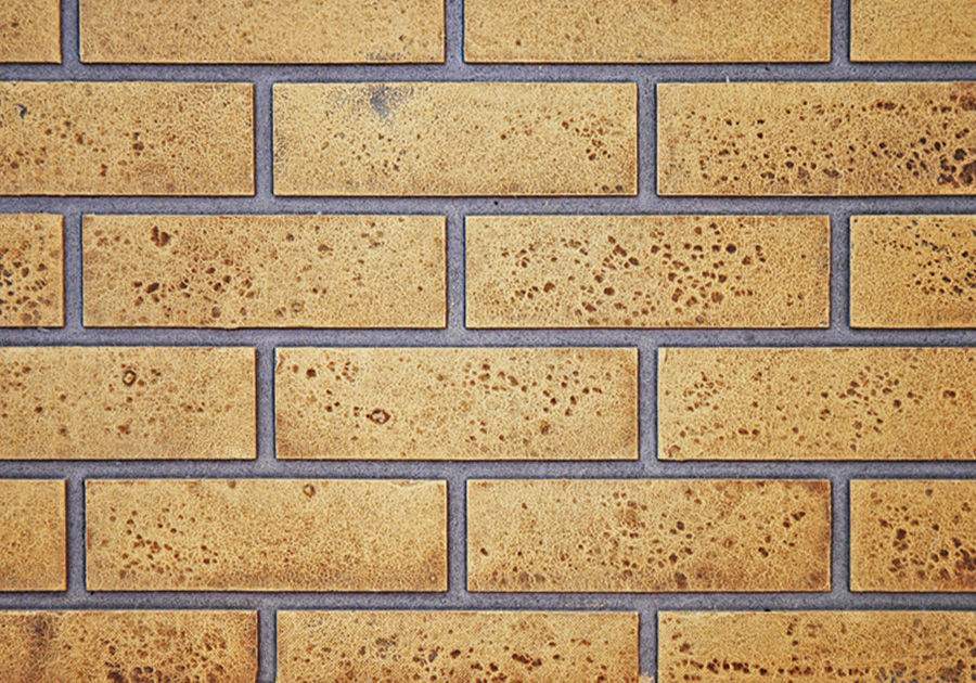 Sandstone brick decorative panels with rectangular raised block pattern