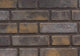 Dark brick decorative panels with rectangular raised block pattern