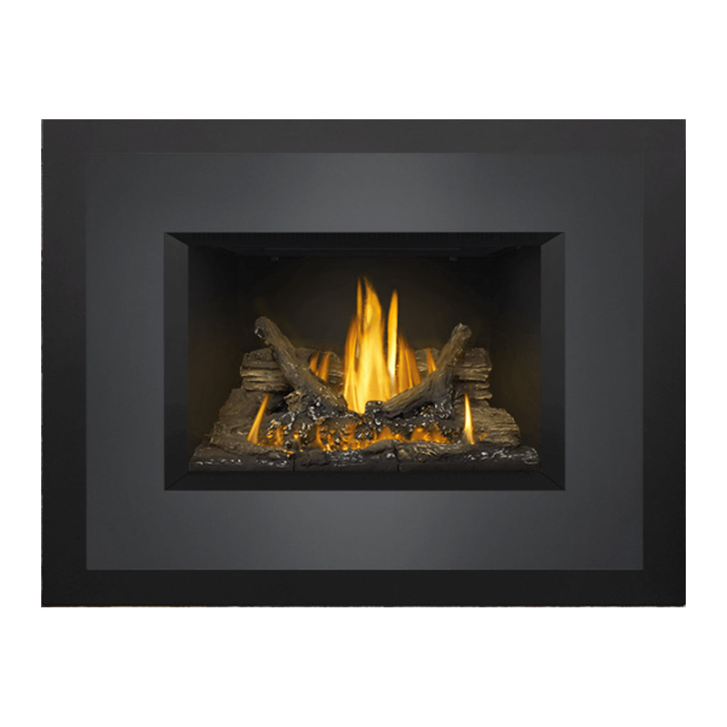 Napoleon GDIG3N-1 Oakville Series Electronic Ignition Direct Vent Gas Fireplace Insert with Glass Ember Bed