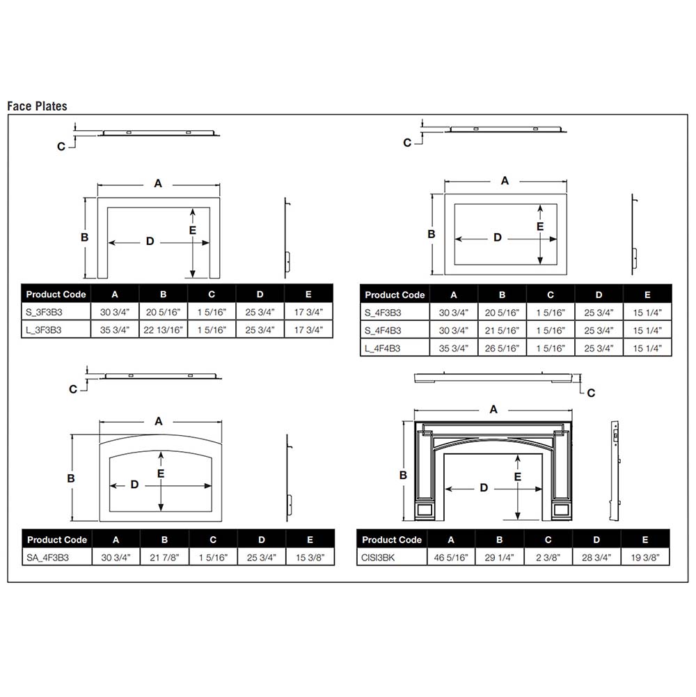 Napoleon GDIX3N-1 Oakville Series Electronic Ignition Direct Vent Gas Fireplace Insert