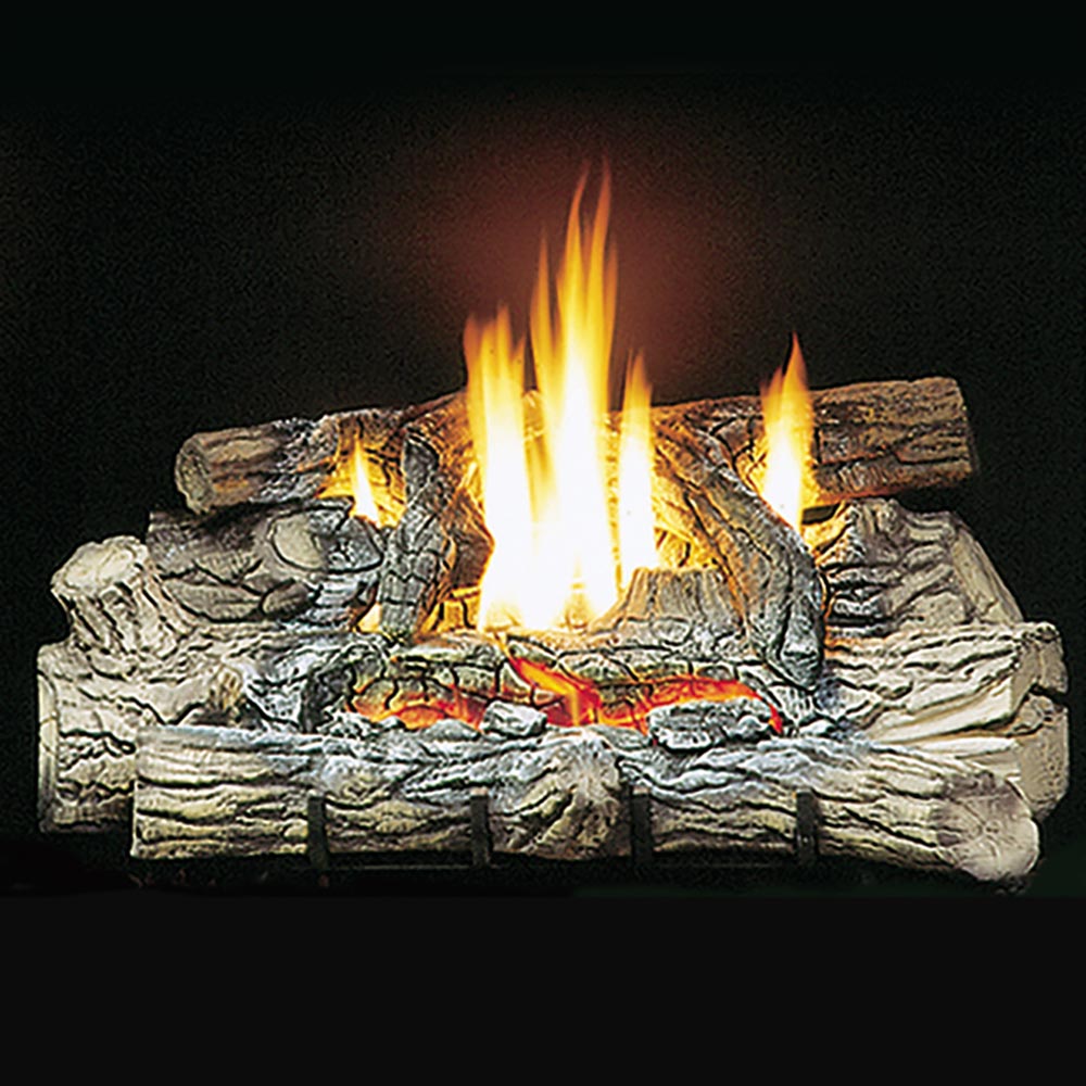 Kingsman GLVF24-LOG30 30-Inch Vent-Free Split Oak Gas Log Set