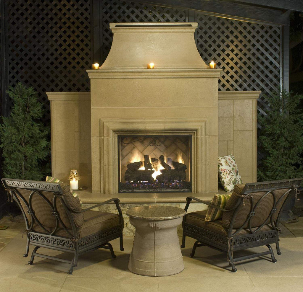 American Fyre Designs Grand Cordova Outdoor Gas Fireplace