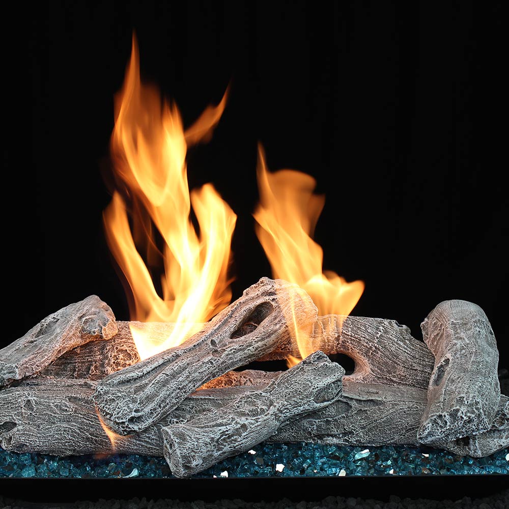 Hargrove Full Pan Driftwood Vented Gas Logs Only (HGDRSFP)