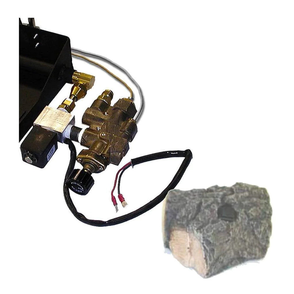 Electrical switch module kit with latchtap, brass fittings, and wiring harness