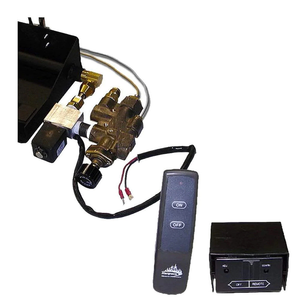 Electrical latchtap block kit with brass connectors and on/off remote control