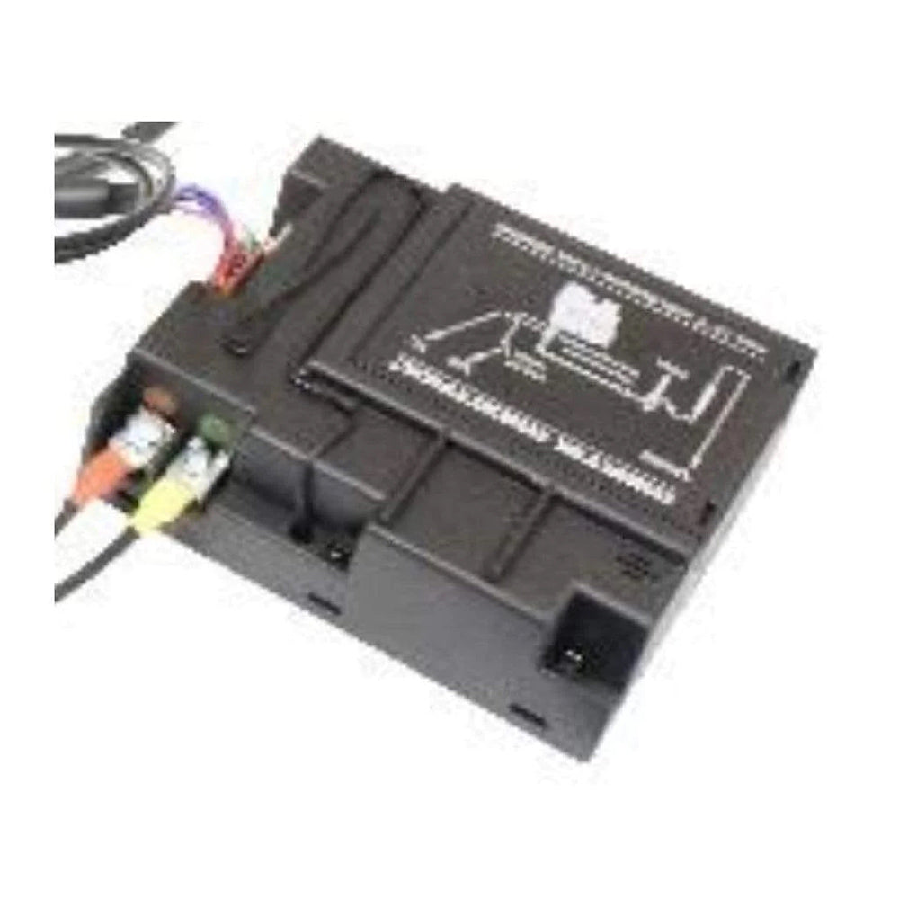 Electronic ignition receiver module with wiring pigtail and circuit board