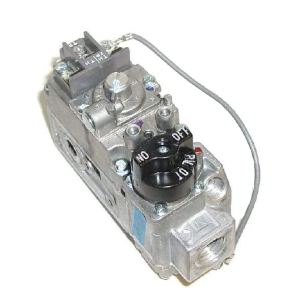 Hargrove millivolt safety pilot control valve assembly with metal body and wiring leads