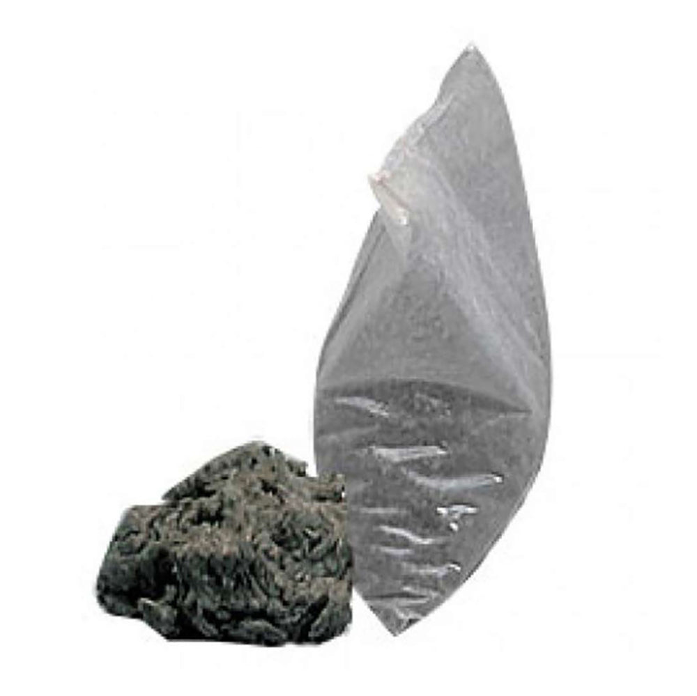 Rock wool insulation, light gray sheet with dark gray block pieces