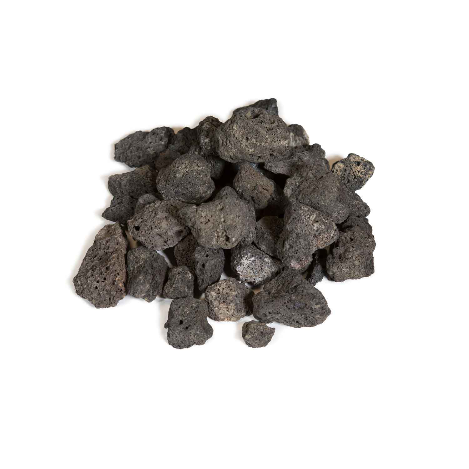 Grand Canyon Black Volcanic Rock, 10-Pounds