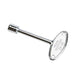 Universal valve key, 3-inch polished chrome handle, fits 1/4 and 5/16 sockets.