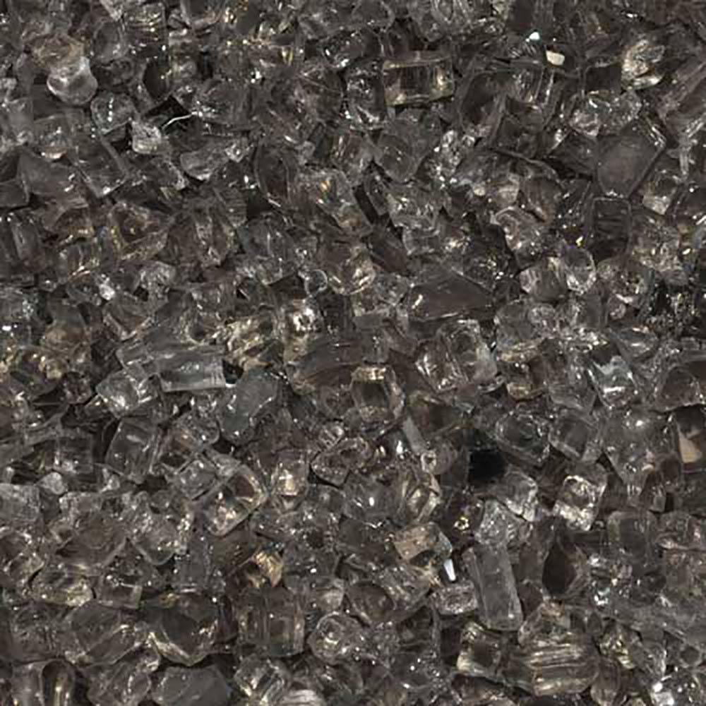 HPC Fire 1/4 Inch Decorative Fire Glass, 10 Pounds, Bronze