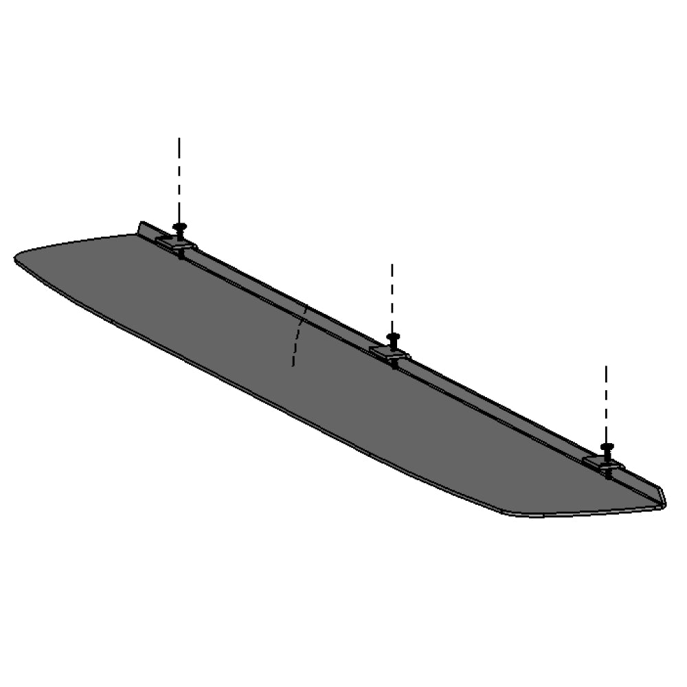 Kingsman I33CS Mantel Clearance Shield for IDV26 Direct Vent Gas