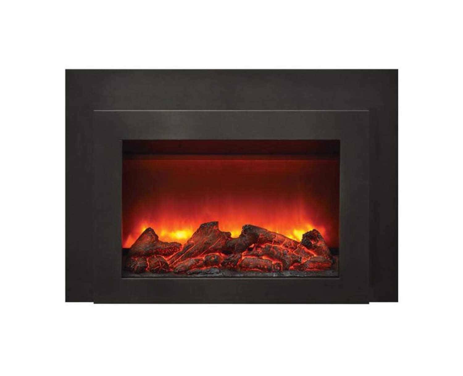 Sierra Flame by Amantii INS-FM Electric Fireplace Insert with Logs