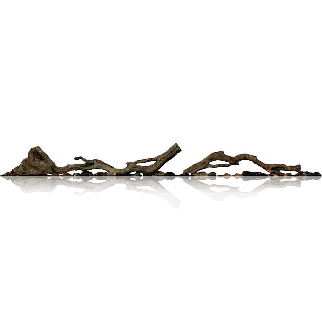 Dimplex LFxxDWS-KIT Driftwood & River Rock Accessory Kit for BLF Electric Fireplaces