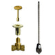 Dante Universal Log Lighter with Straight Ball Valve, Key and Floor Plate