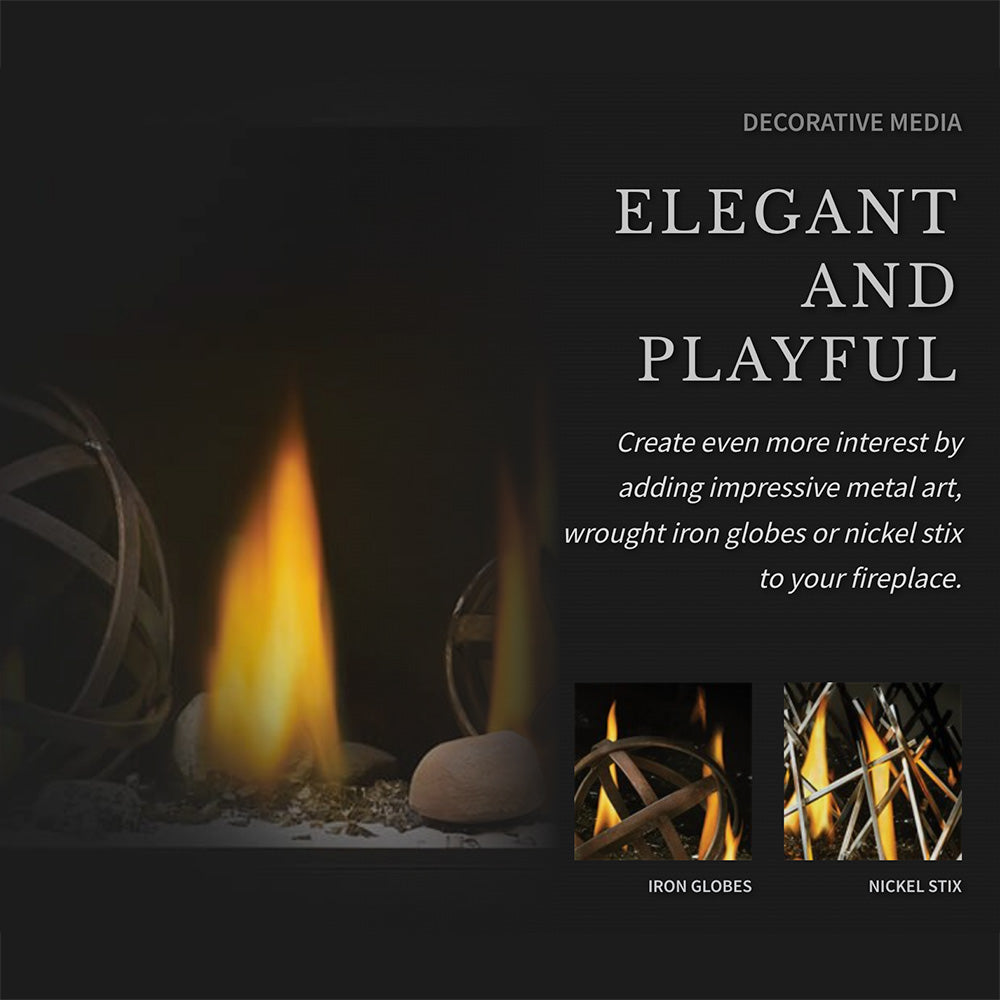 Napoleon LV50N2-2 Vector Series Double Sided Electronic Ignition 50-Inch Direct Vent Gas Fireplace