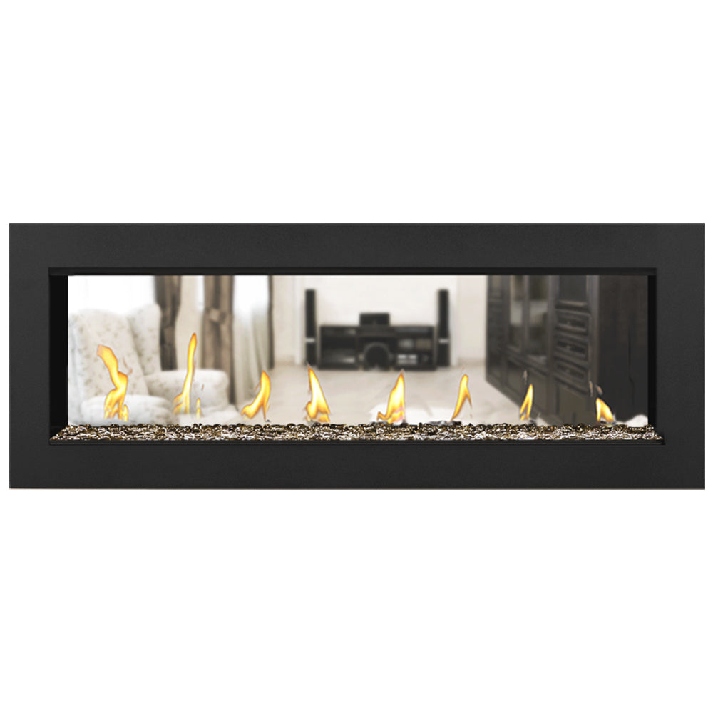 Napoleon LV50N2-2 Vector Series Double Sided Electronic Ignition 50-Inch Direct Vent Gas Fireplace