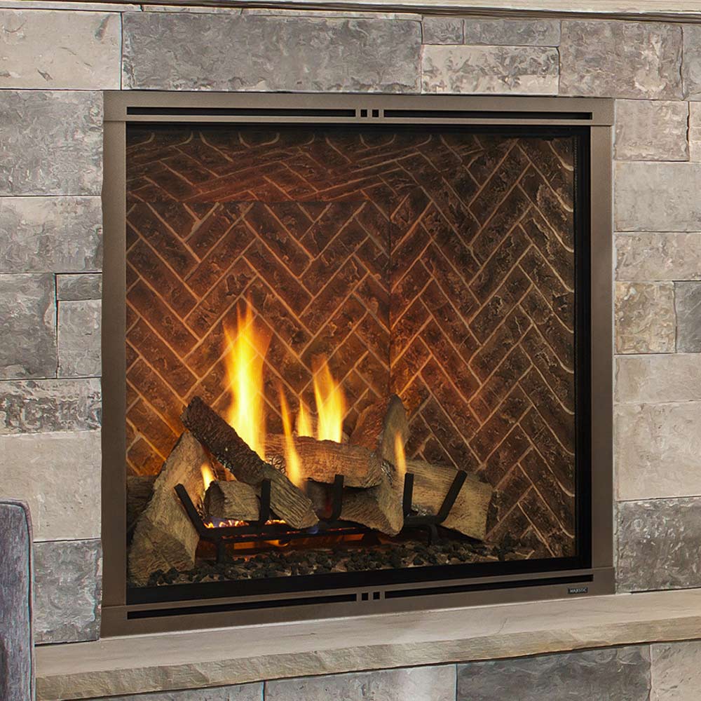 Majestic Marquis II 42-Inch Direct Vent Gas Fireplace – Fireplaces