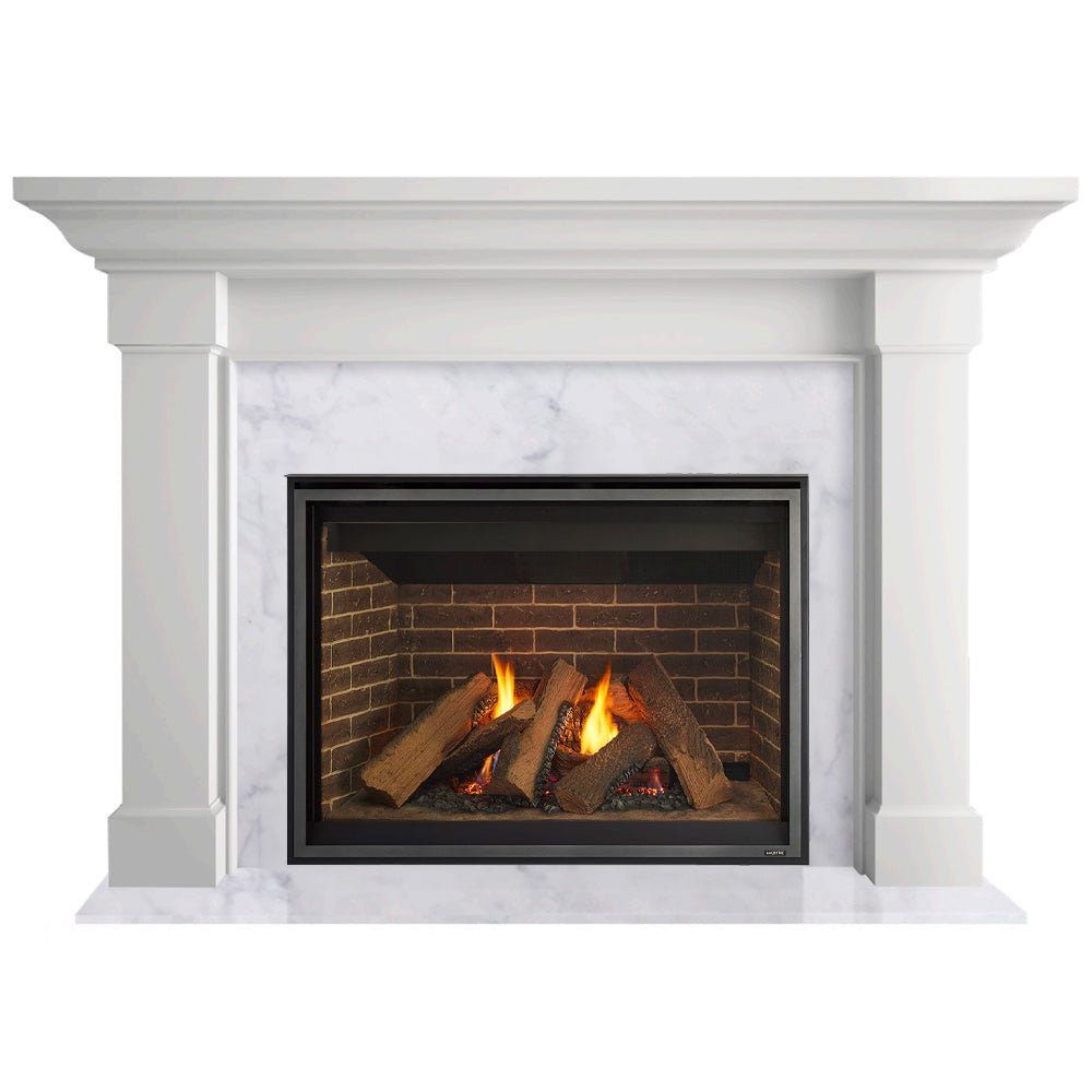 Majestic Mercury 32in DV Gas Fireplace w/ Kenwood Flush