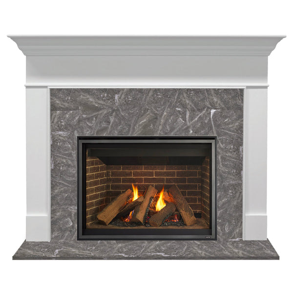 Majestic Meridian 42in DV Gas Fireplace w/ IntelliFire Touch