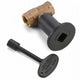 HPC Fire 1/2 Inch Straight Gas Fire Pit Shut Off Valve Kits