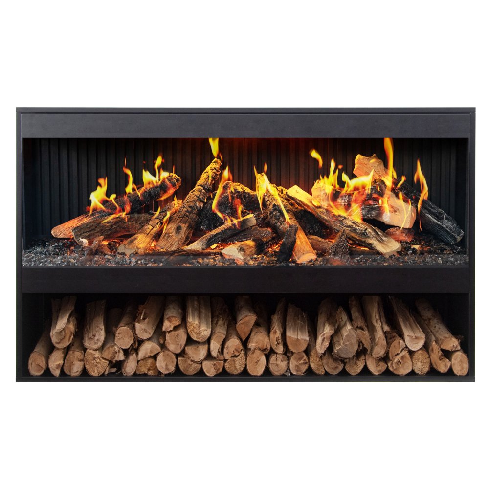 Amantii Signature 55-Inch Multiview Holo Smart Electric Fireplace