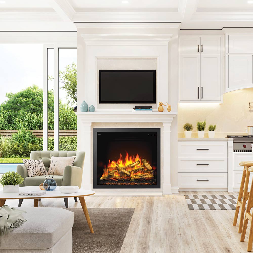 Napoleon Elevation Built-In Electric Fireplace
