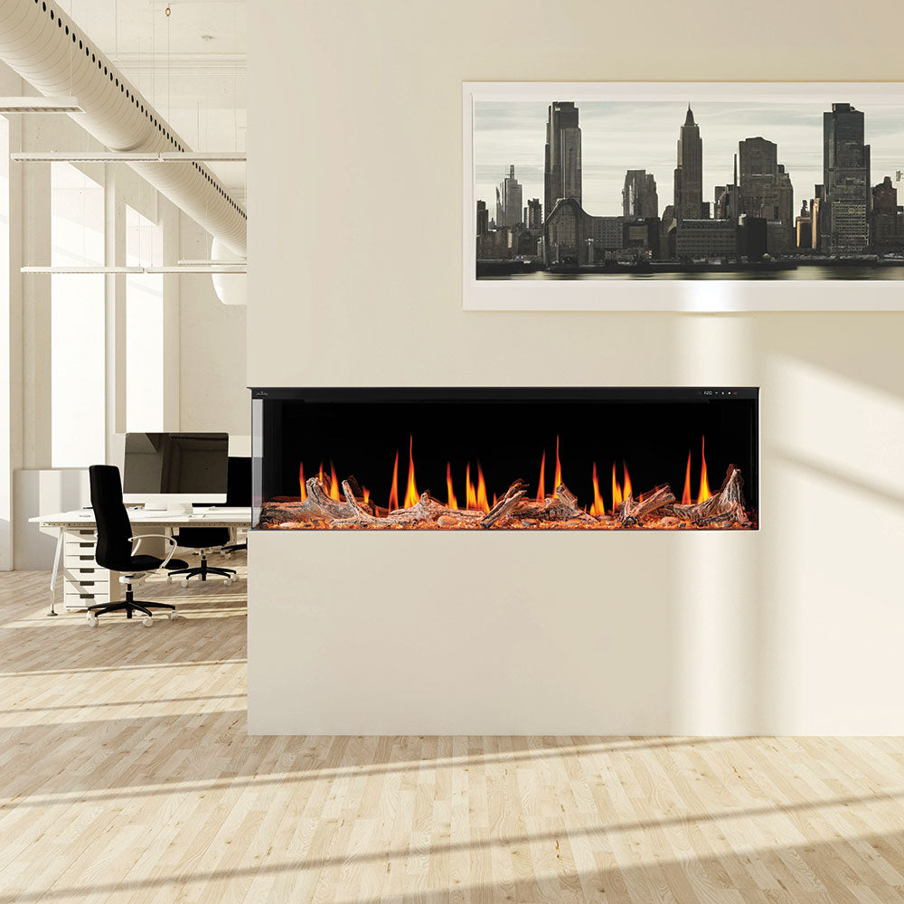 Napoleon Luminex 65-Inch LCD Linear Built-in Electric Fireplace