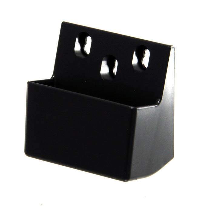 Fireplace remote control battery holder with terminal openings