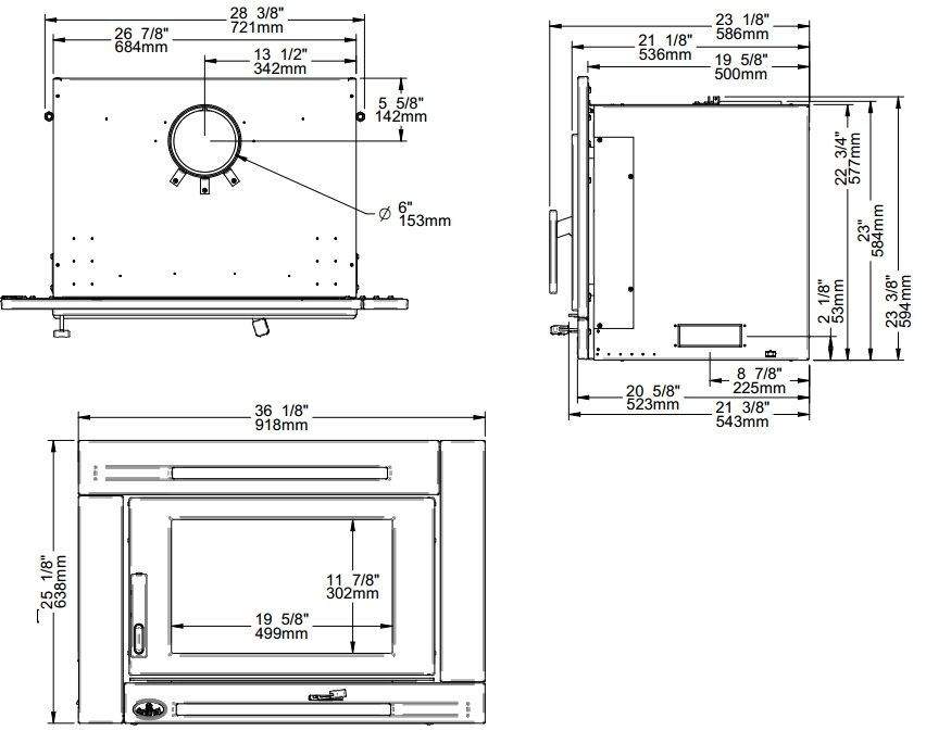 Osburn Matrix Wood Insert