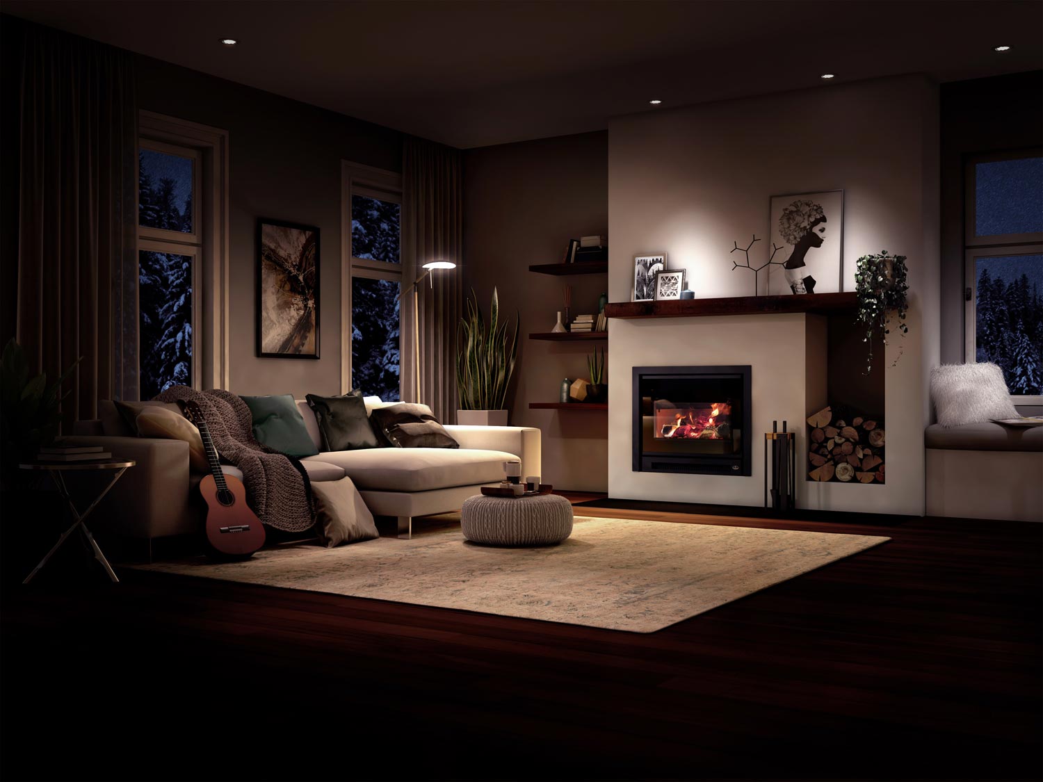 Osburn Inspire 2000 Wood Insert – Fireplaces Direct