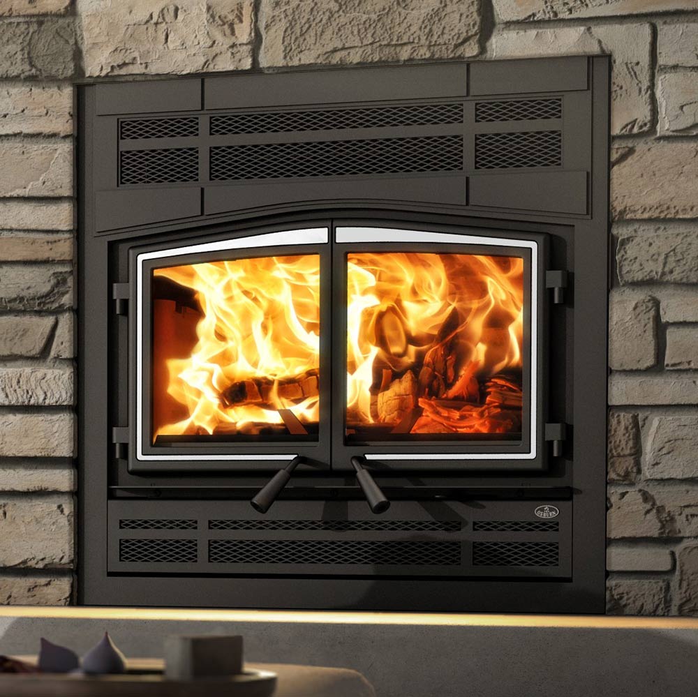 Osburn Stratford II Wood Fireplace with Door – Fireplaces Direct