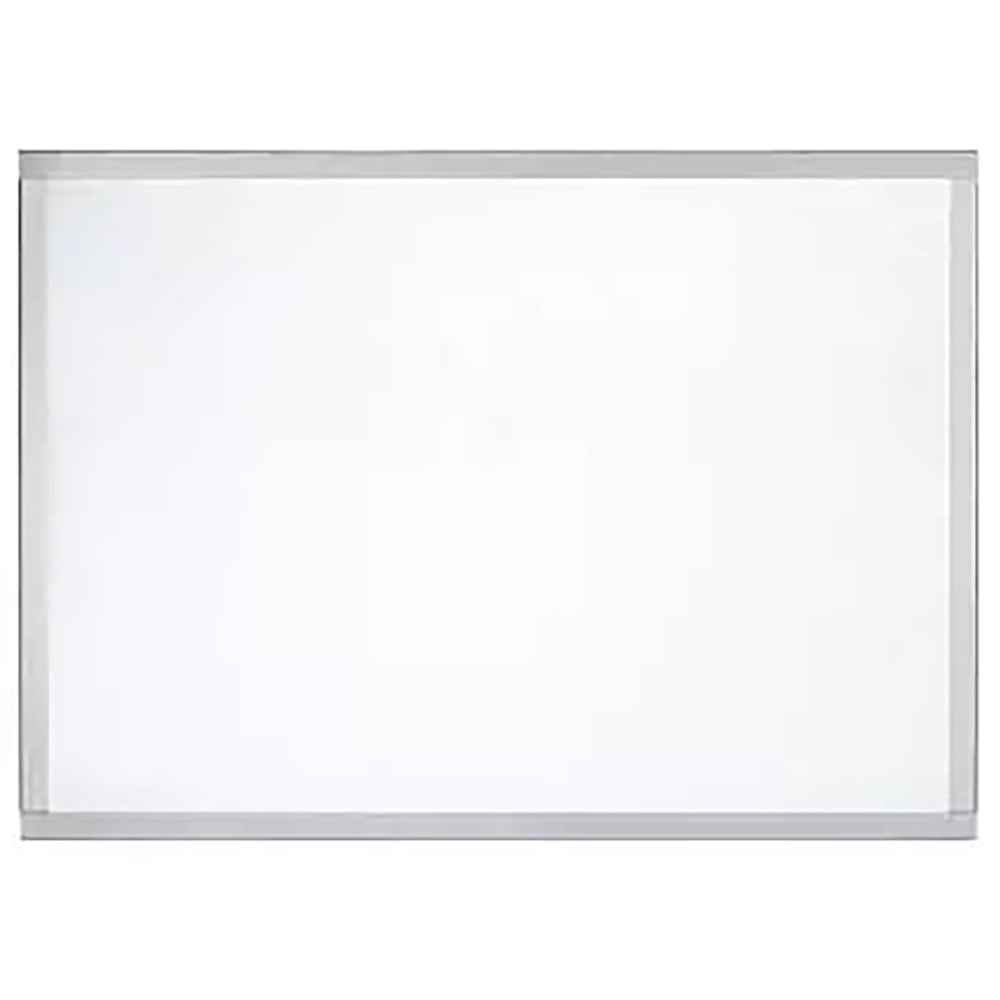 Framed mesh hang-on screen with rectangular metal frame