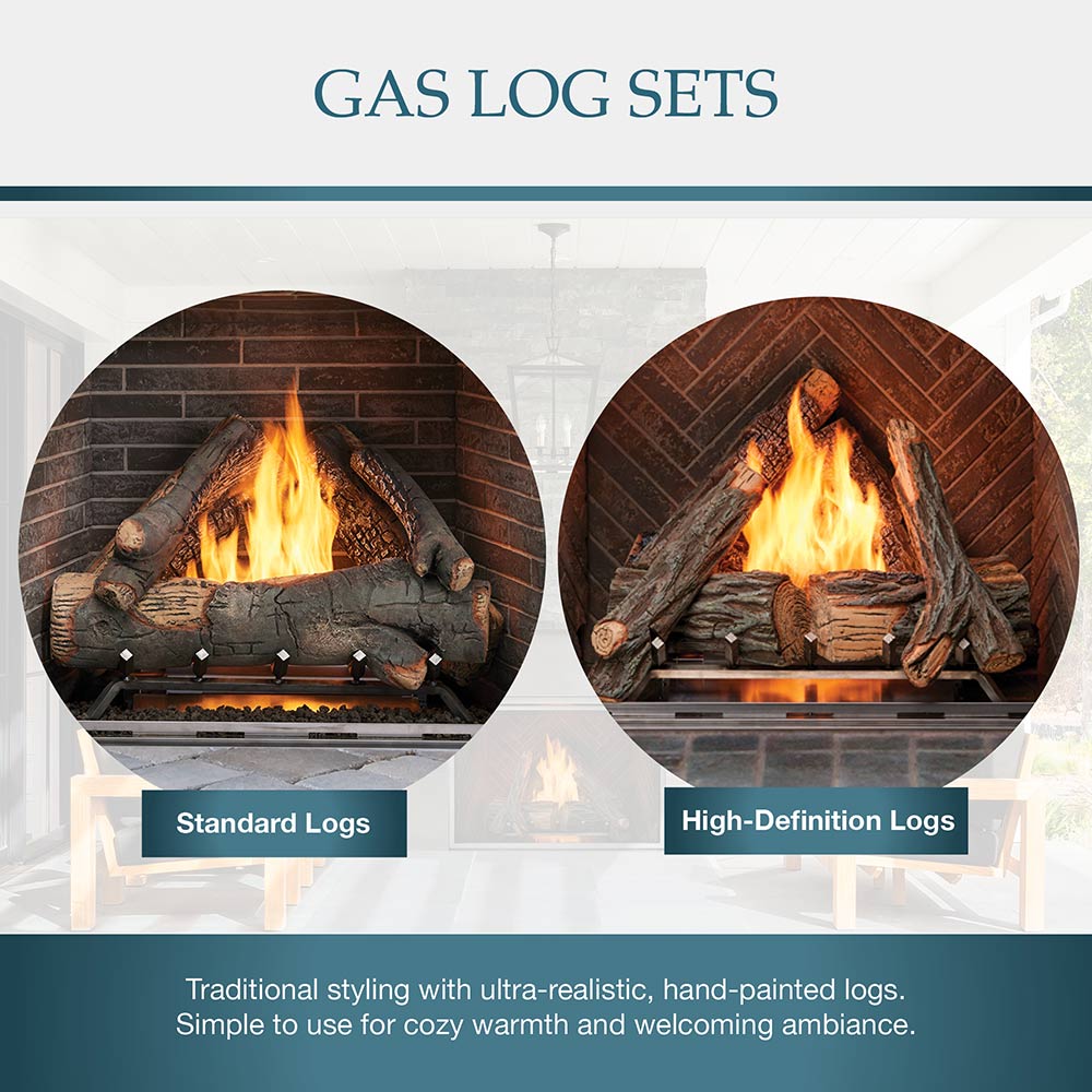 Outdoor Lifestyles Courtyard 42-Inch Outdoor Gas Fireplace