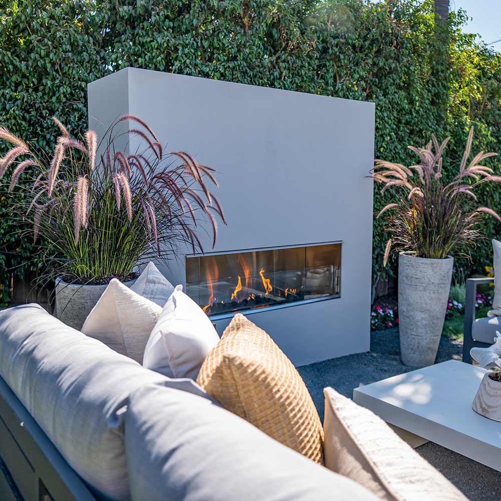 Firegear Kalea Bay Linear Outdoor Fireplace, 72-Inch – Fireplaces
