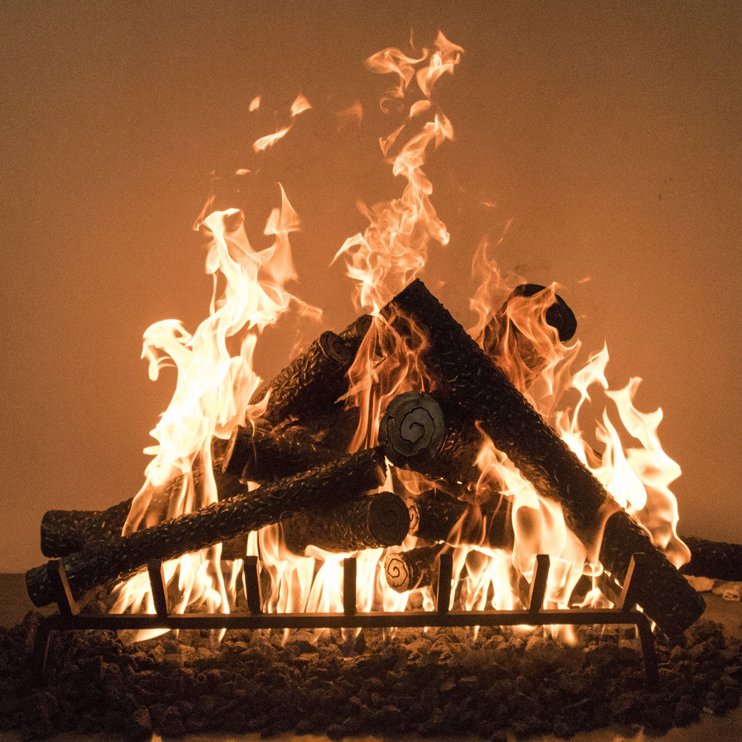 The Outdoor Plus Steel Fireplace Log and Tray – Fireplaces Direct