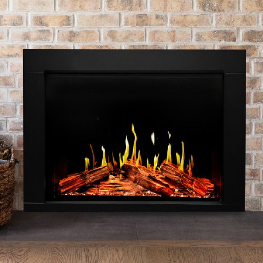 Modern Flames Orion V2 Traditional 36-Inch Electric Fireplace Insert with Extra Tall Surround