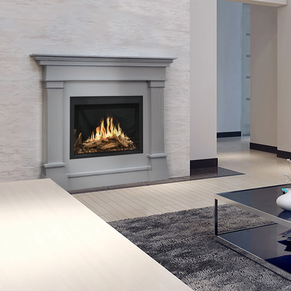 Orion Traditional 36-Inch Electric Fireplace Insert with Extra Tall Surround
