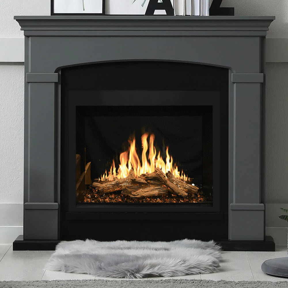 Orion Traditional 36-Inch Electric Fireplace Insert with Extra Tall Surround
