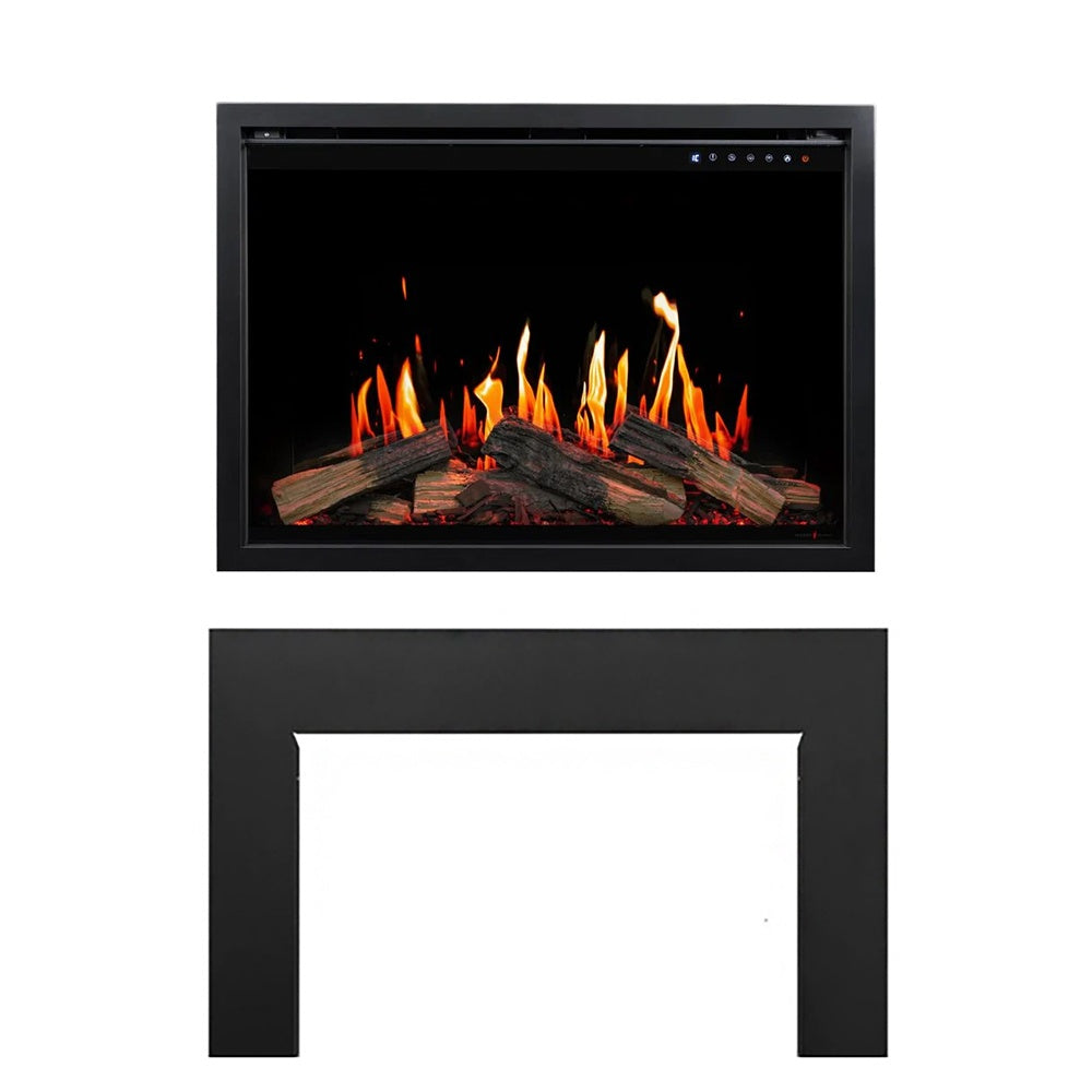 Modern Flames Orion V2 Traditional 36-Inch Electric Fireplace Insert with Extra Tall Surround