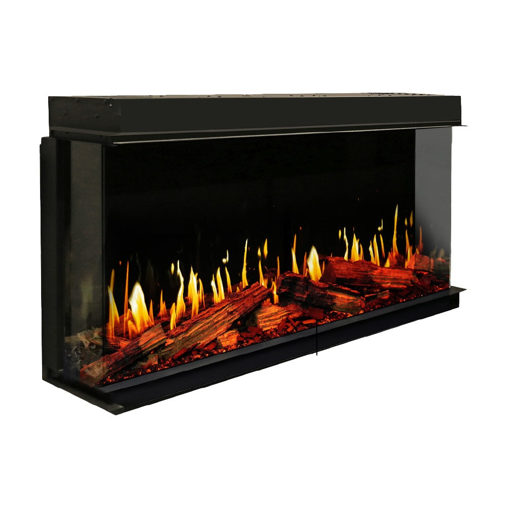 Modern Flames Orion V2 Multi 120-Inch Three-Sided Built-In Electric Fireplace