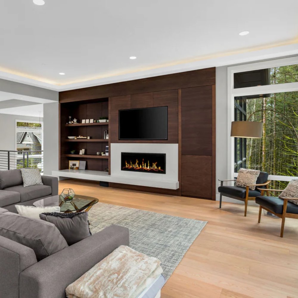 Modern Flames Orion V2 Slim 52-Inch Linear Built-In Electric Fireplace