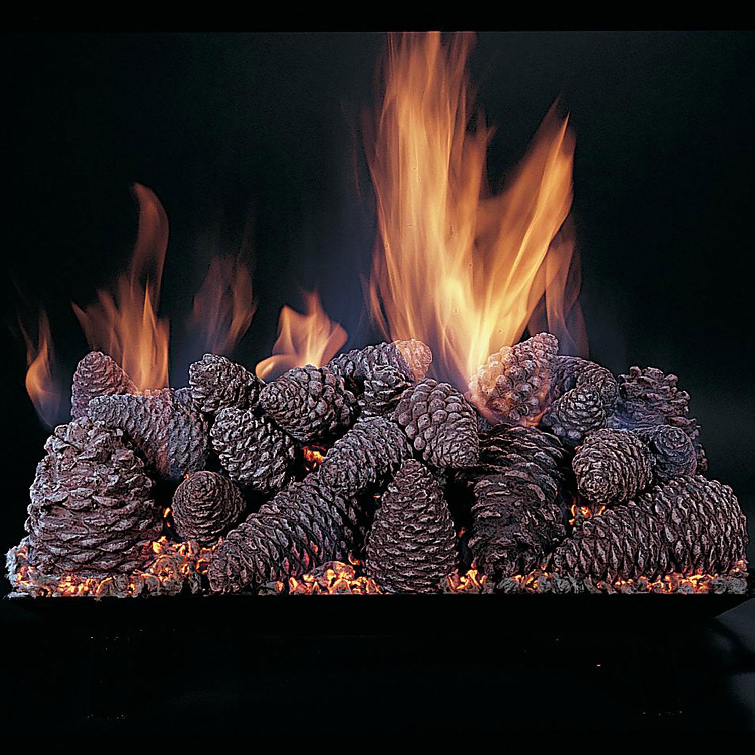 Rasmussen SS-PC-Kit Pine Cones Series Stainless Steel Fireplace