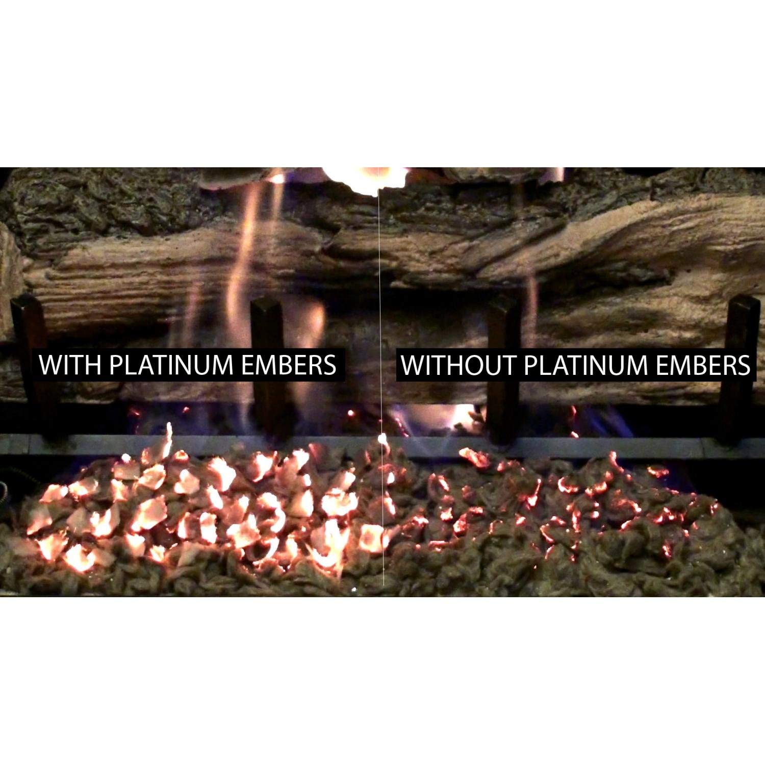 White Mountain Hearth Platinum Embers