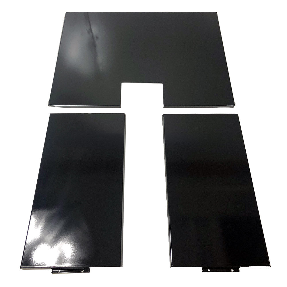 Black porcelain liner kit for 42CFDV, four-piece insert set