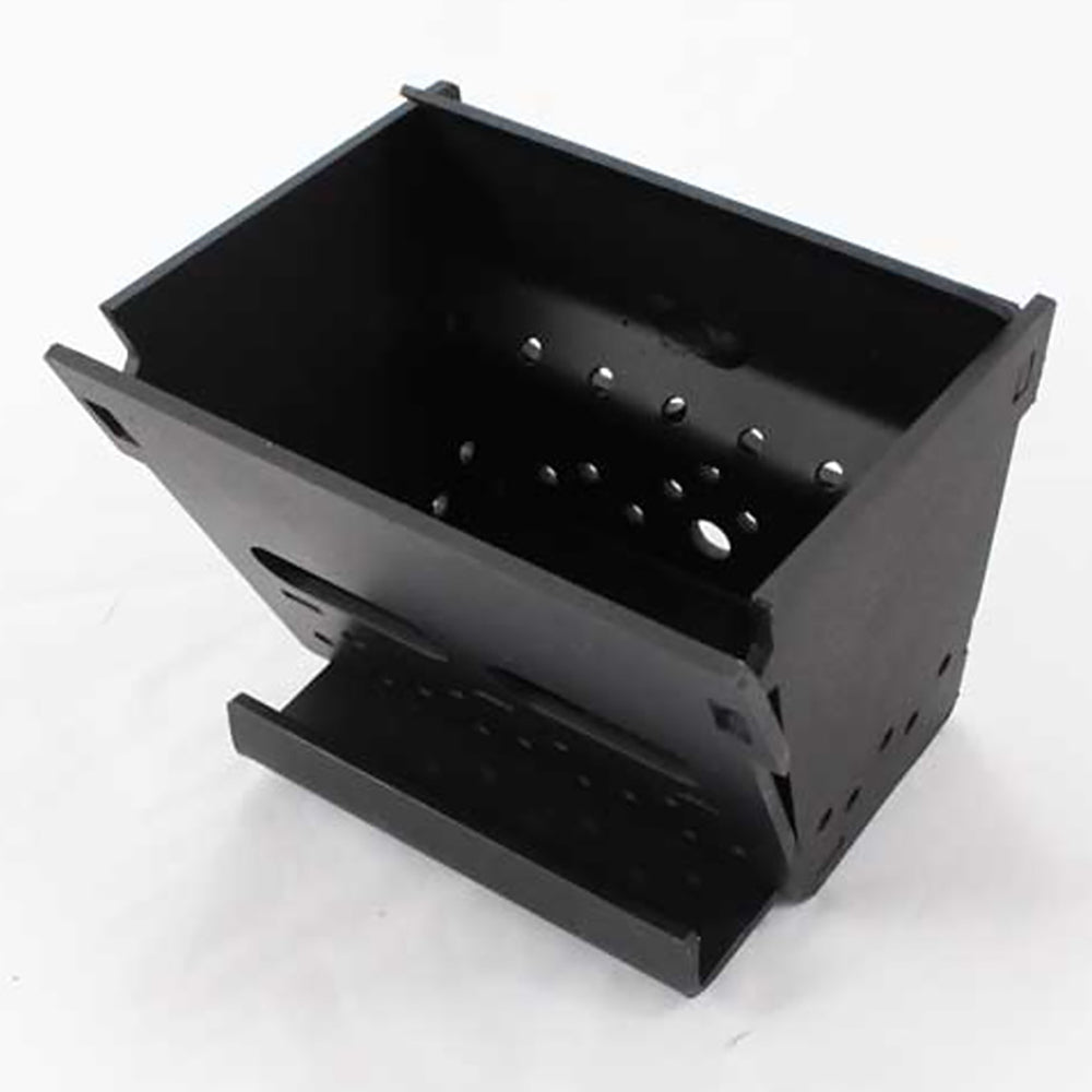 PelPro replacement firepot, black metal insert with burner holes